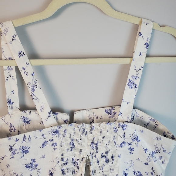 Reformation Sedgwick Linen Top Size 4 NWT - Picture 9 of 16